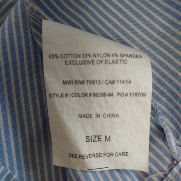 Two hearts maternity long sleeve top blouse size medium - Picture 14 of 14